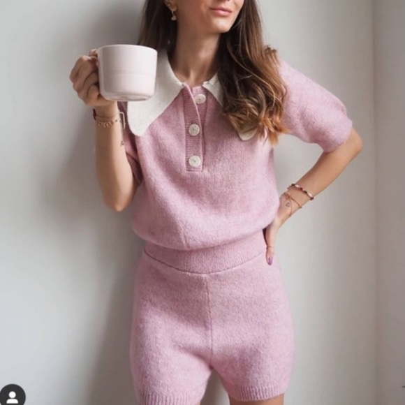 NWT Zara | Knit Short Romper - Picture 2 of 8